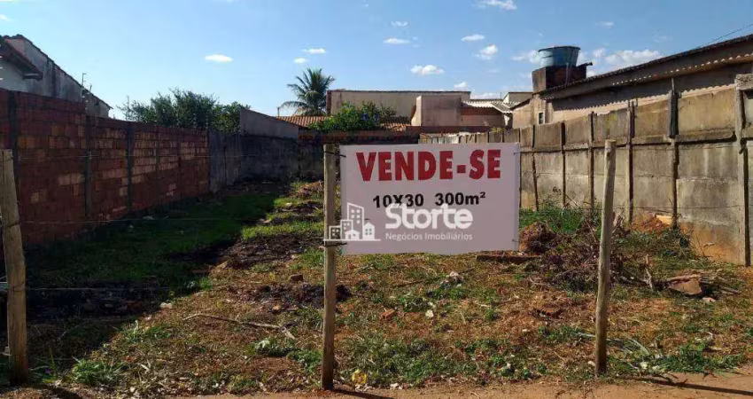 Terreno à venda, 300m² por r$ 150.000 - jardim ipanema - uberlândia/mg