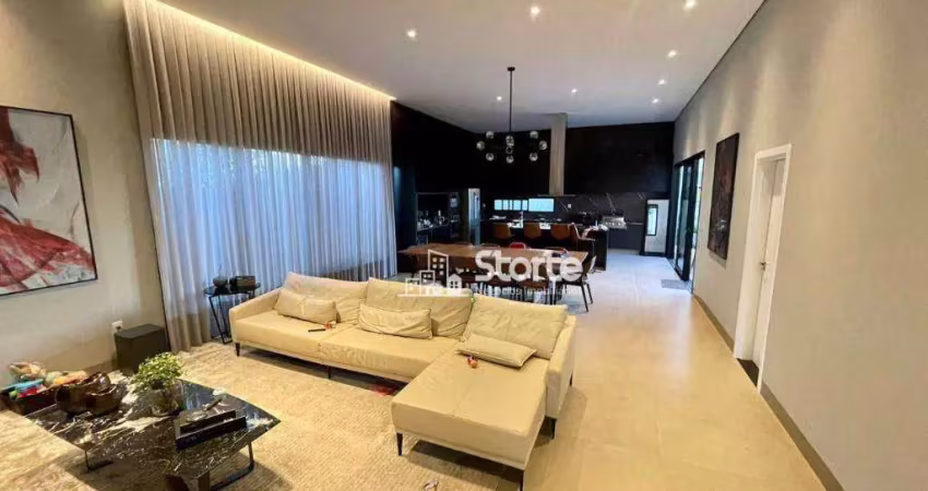 Casa com 3 dormitórios à venda, 207 m² por r$ 2.100.000,00 - condomínio alphaville 1 - uberlândia/mg