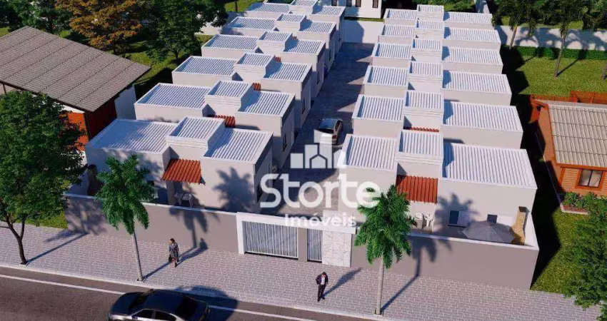 Casa com 2 dormitórios à venda, 41 m² por r$ 240.000 - jardim europa - uberlândia/mg