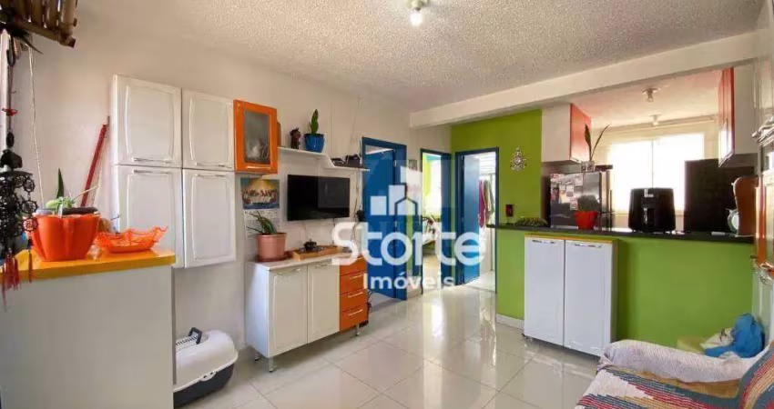Apartamento com 2 dormitórios à venda, 44 m² por r$ 175.000,00 - jardim europa - uberlândia/mg