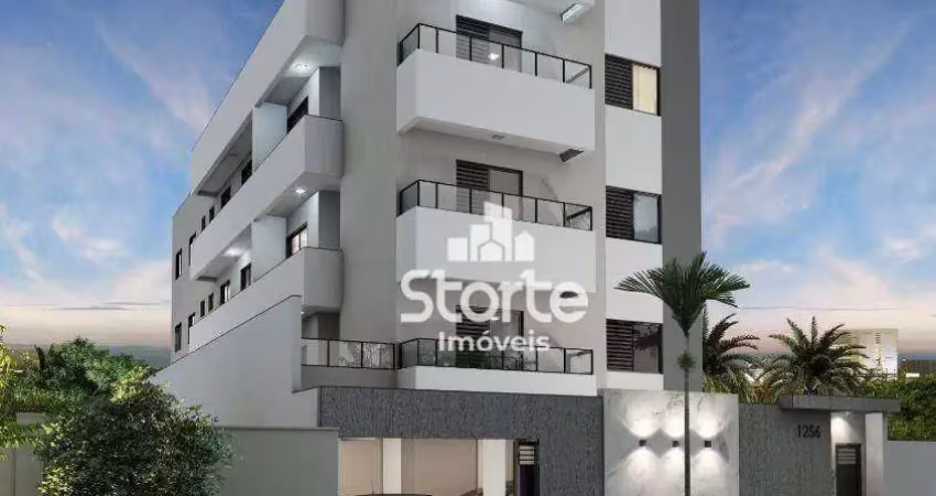 Apartamentos com 2/4 à venda, 63,21m² a 82,86m² sendo a partir de r$ 375.000 - santa mônica - uberlândia/mg