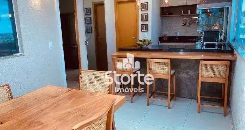 Cobertura com 3 dormitórios à venda, 112 m² por r$ 640.000,00 - martins - uberlândia/mg