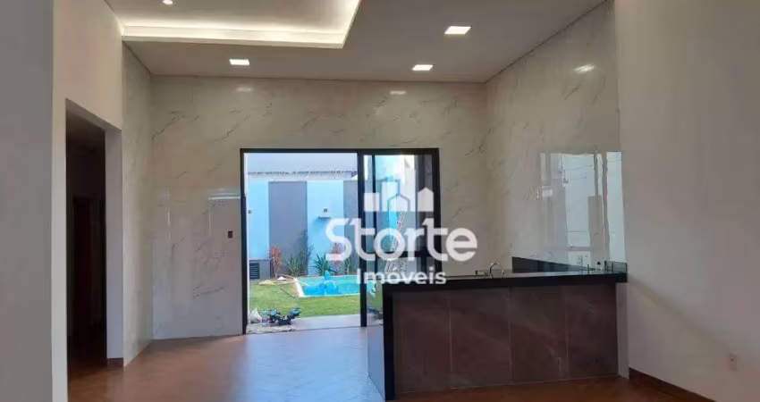 Casa nova com 3 suítes à venda, 165m² por r$ 930.000 - bem viver - uberlândia/mg