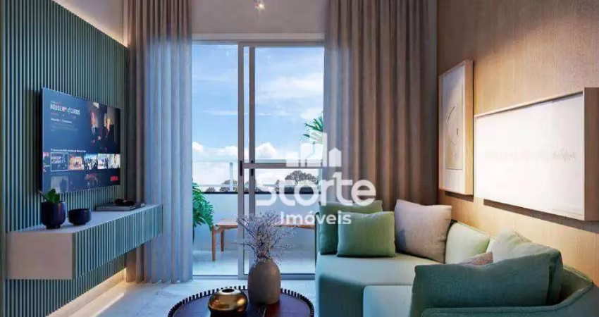 Apartamento com 2 dormitórios à venda, 64,5m² por r$ 330.000 - vida nova - uberlândia/mg