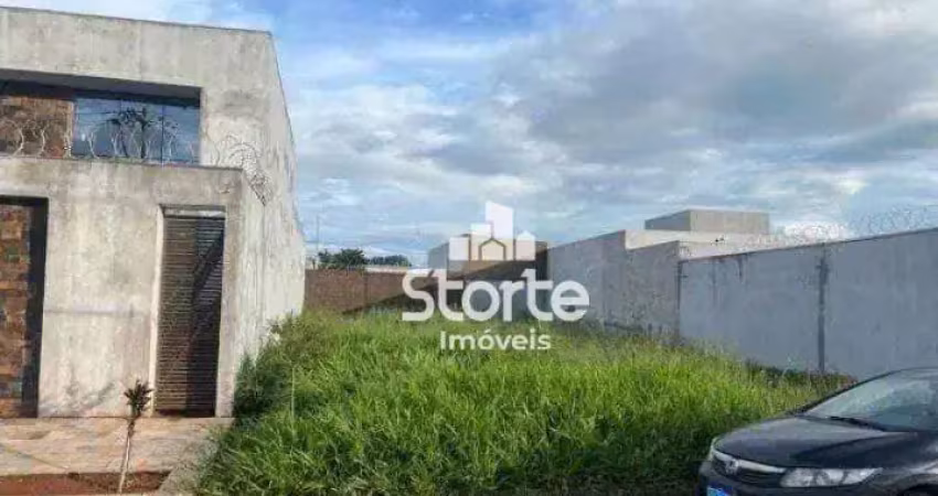 Terreno à venda, 300 m² por r$ 243.000,00 - novo mundo - uberlândia/mg