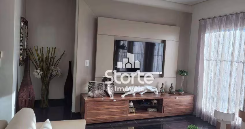 Casa de alto padrão com 4 suítes  à venda, 225m² por r$ 1.500.000 - jardim inconfidência - uberlândia/mg