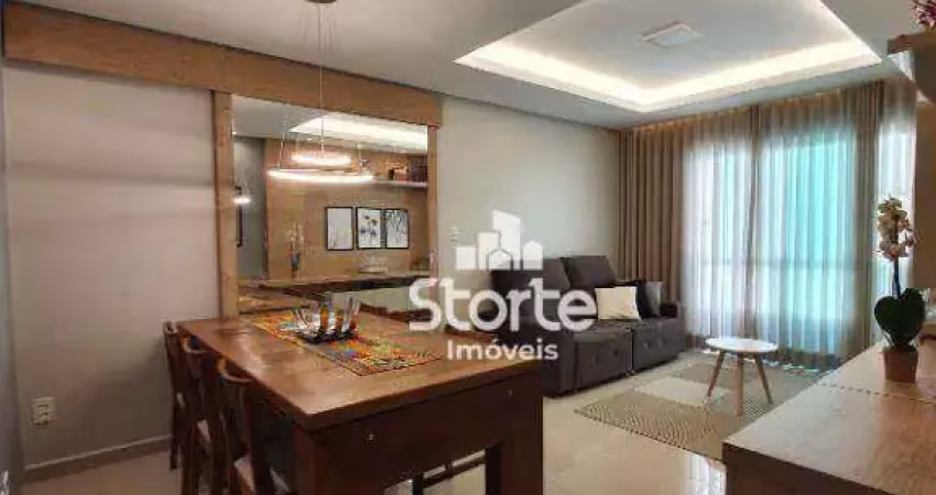 Apartamento com 3 dormitórios à venda, 90 m² por r$ 620.000,00 - jardim finotti - uberlândia/mg