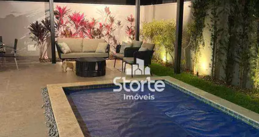 Casa alto padrão estilo sobrado com 4 suítes à venda, 284 m² por r$ 3.780.000 - condomínio cyrela buritis - uberlândia/mg