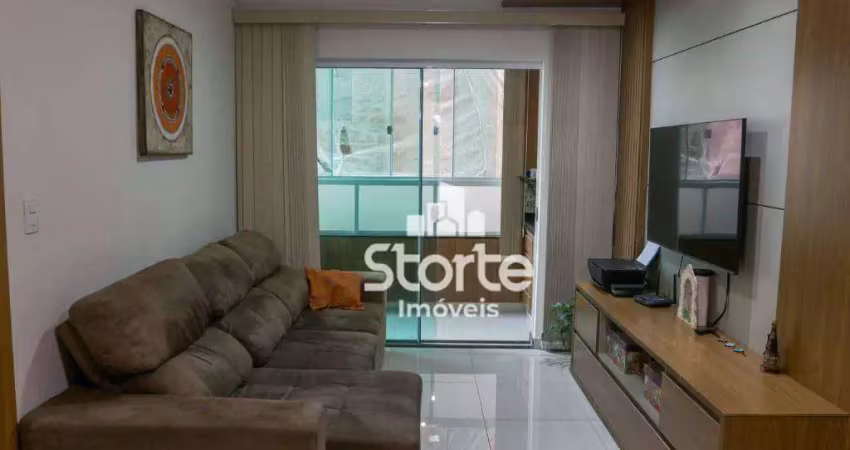 Apartamento com 2 dormitórios à venda, 77 m² por r$ 470.000,00 - jardim finotti - uberlândia/mg