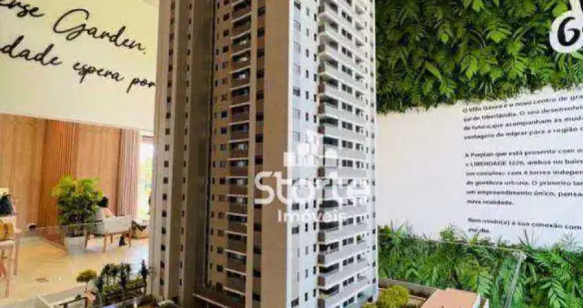 Apartamento com 3 dormitórios à venda, 95 m² por r$ 864.000,00 - gávea - uberlândia/mg