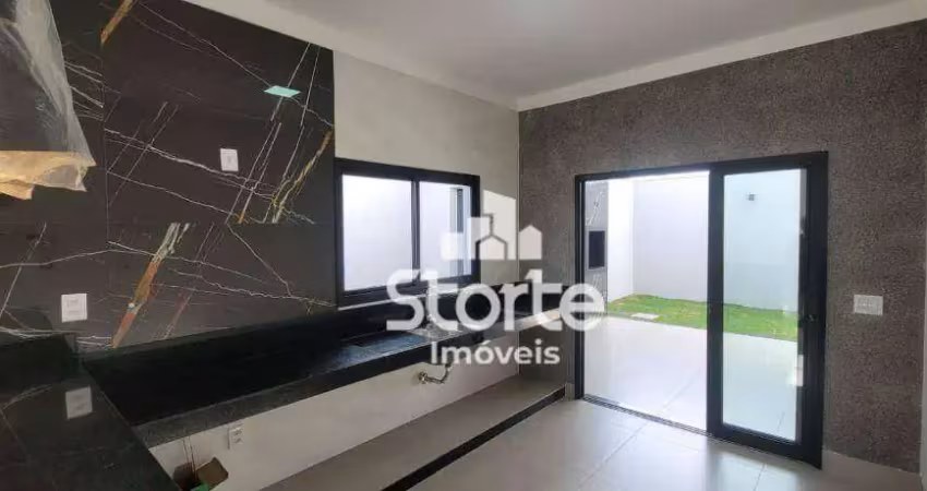Casa com 3 suítes à venda, 150m² por r$ 900.000 - granada - uberlândia/mg