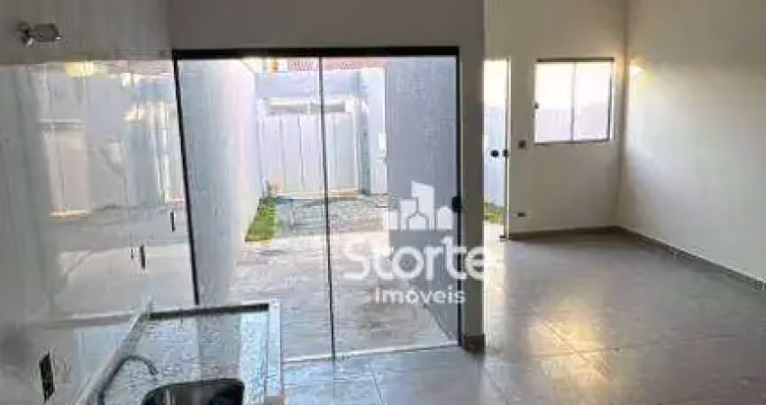 Casa nova com 2 dormitórios à venda, 69m² por r$ 315.000 - shopping park - uberlândia/mg