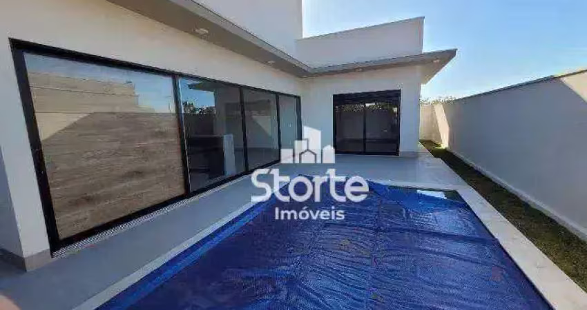 Casa com 3 dormitórios à venda, 240m² por r$ 2.400.000 - condomínio gsp arts uberlândia - uberlândia/mg