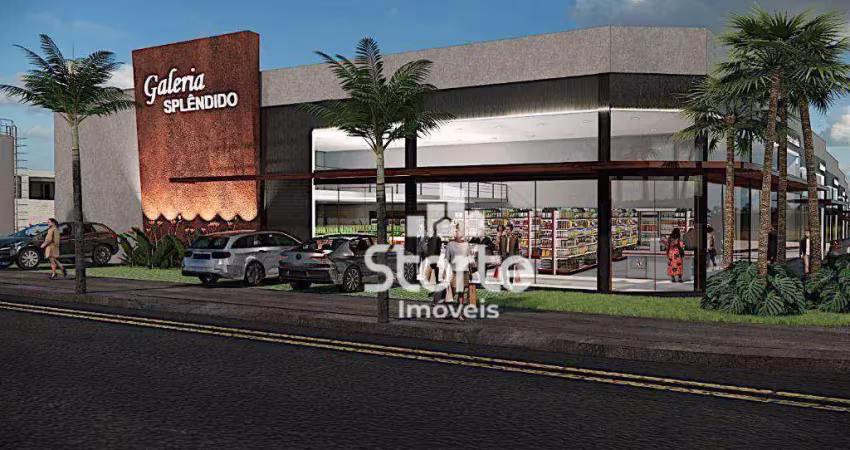 Galpão para alugar, 791 m² por r$ 27.688,50/mês - loteamento splêndido - uberlândia/mg