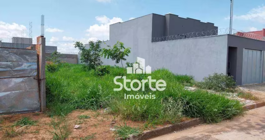 Terreno à venda, 250m² por r$ 165.000 - monte hebron - uberlândia/mg