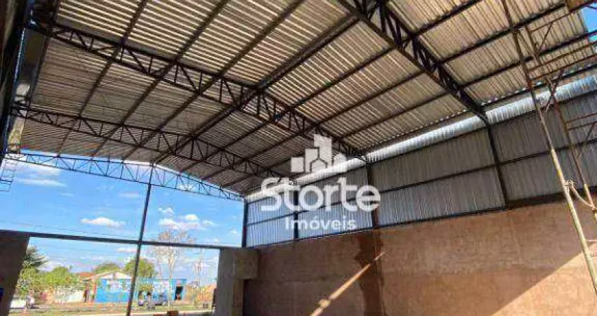 Galpão à venda, 223,38m² por r$ 1.233.750 - laranjeiras - uberlândia/mg