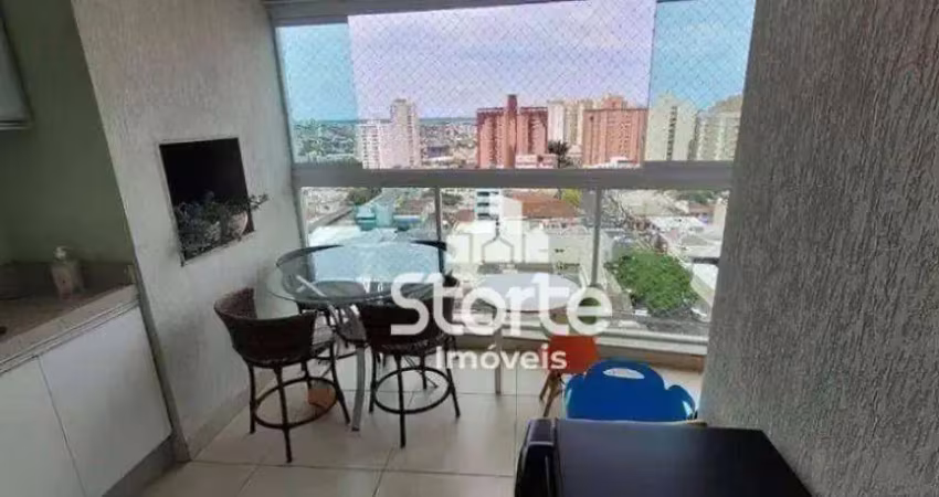 Apartamento com 3 dormitórios à venda, 110m² por r$ 850.000 - centro - uberlândia/mg