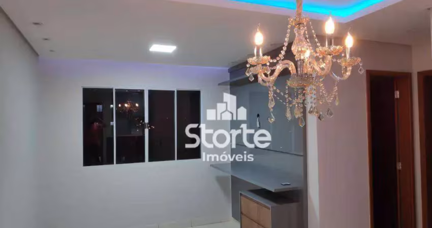Apartamento com 2 dormitórios à venda, 48 m² por r$ 200.000,00 - jardim holanda - uberlândia/mg