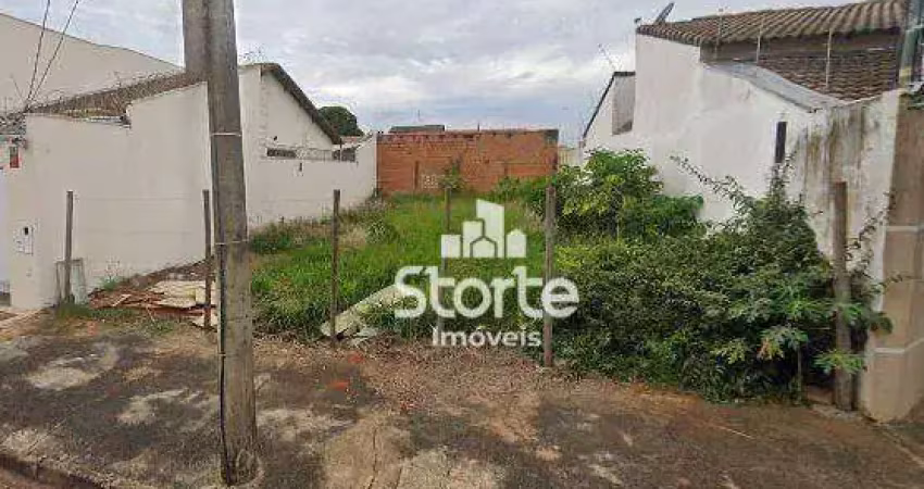 Terreno à venda, 250 m² por r$ 316.000,00 - alto umuarama - uberlândia/mg