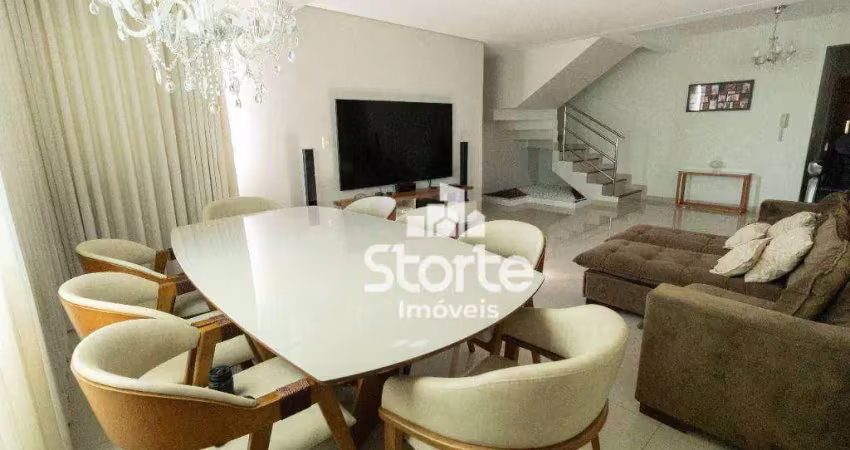 Apartamento com 4 dormitórios à venda, 226m² por r$ 1.330.000 - tibery - uberlândia/mg