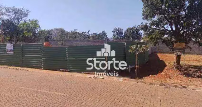 Terreno à venda, 457 m² por r$ 630.000,00 - condomínio gsp arts uberlândia - uberlândia/mg