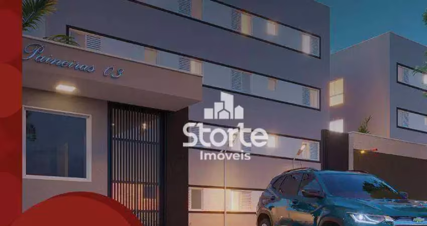 Apartamentos com 2 dormitórios à venda, 40 m² a 45,99  a paritr de r$ 193.620 - monte hebron - uberlândia/mg
