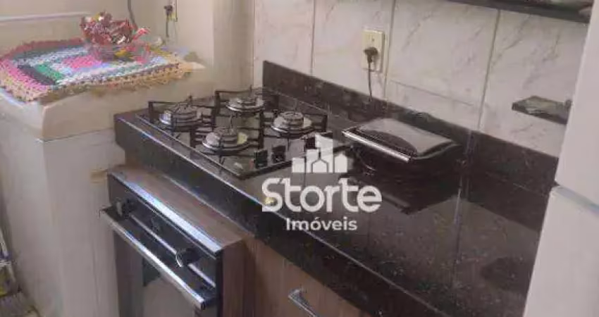 Apartamento com 2 dormitórios à venda, 45 m² por r$ 185.000,00 - jardim holanda - uberlândia/mg