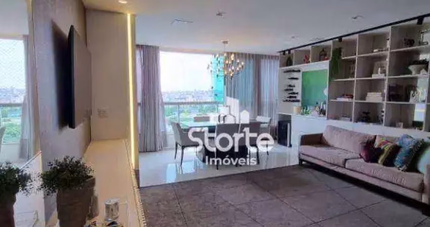 Apartamento com 3 dormitórios à venda, 84 m² por r$ 790.000,00 - santa mônica - uberlândia/mg