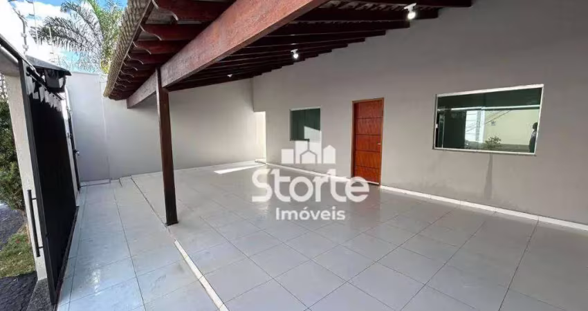 Casa com 3 dormitórios à venda, 153 m² por r$ 890.000 - jardim botânico - uberlândia/mg