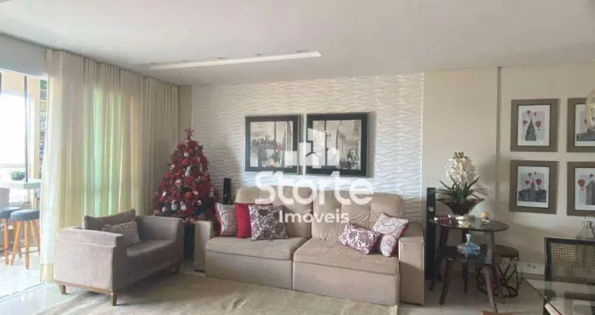 Apartamento com 3 dormitórios à venda, 120 m² por r$ 830.000,00 - tibery - uberlândia/mg