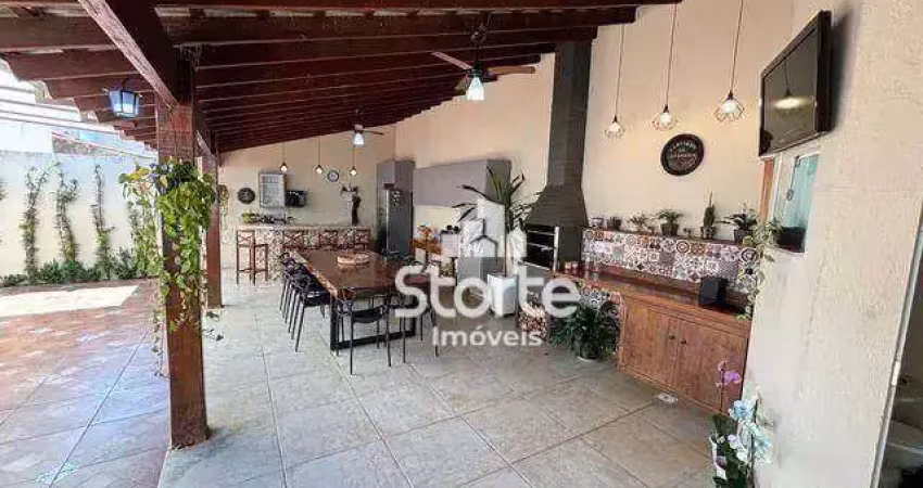 Excelente casa com 3 dormitórios à venda, 180m² por r$ 685.000 - jardim holanda - uberlândia/mg