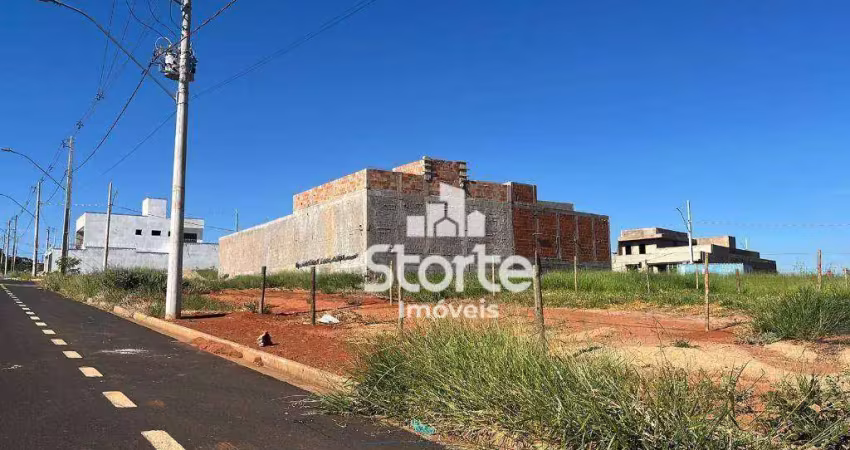 Terreno à venda, 260m² por r$ 380.000 (com opção do ágio) - quinta alto umuarama - uberlândia/mg