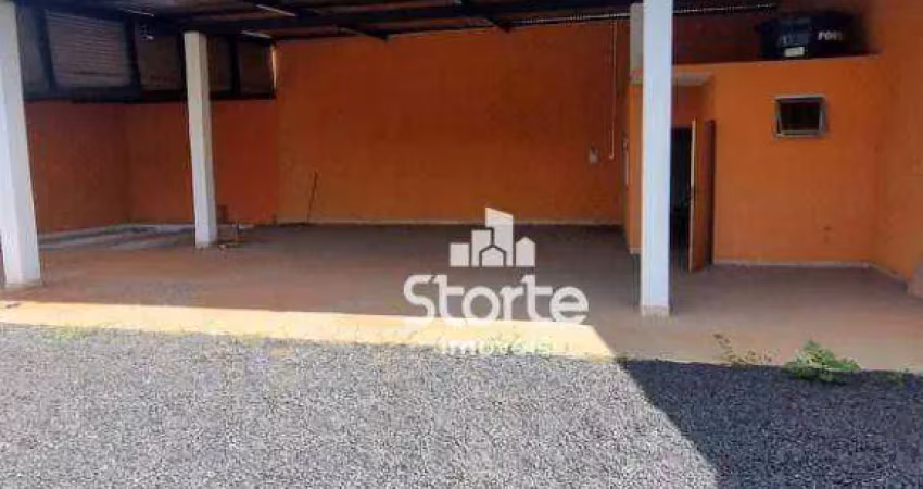 Galpão para alugar, 120 m² por r$ 4.000,00/mês - morada nova - uberlândia/mg