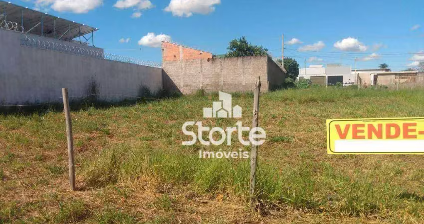 Terreno à venda, 250m² por r$ 160.000 - gsp life i - uberlândia/minas gerais