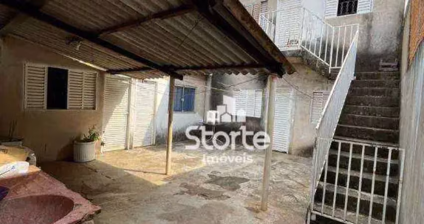 Casa + sobrado à venda por r$ 500.000 - planalto - uberlândia/mg