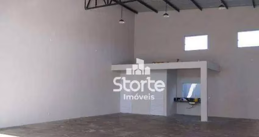 Galpão para alugar, 180 m² por r$ 6.500,00/mês - jardim holanda - uberlândia/mg