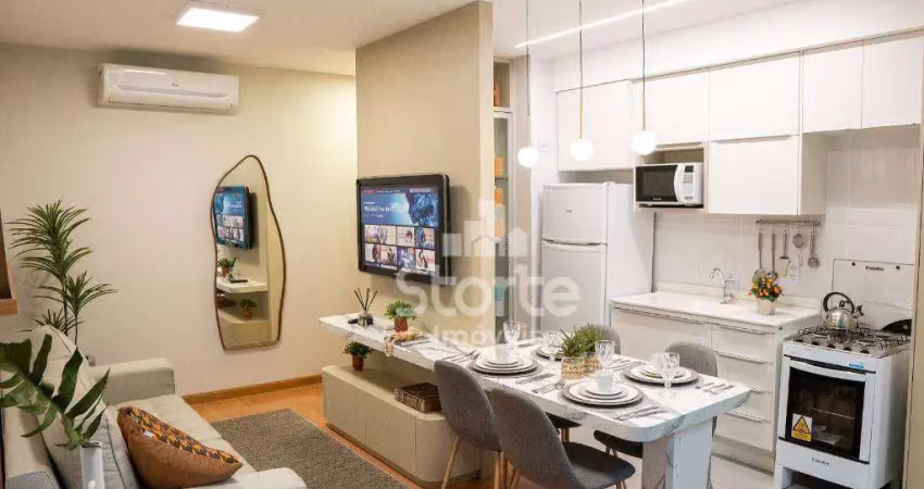 Apartamentos com 2 dormitórios à venda, 47m² à 57m² sendo a partir de r$ 222.070 - grand ville - uberlândia/mg