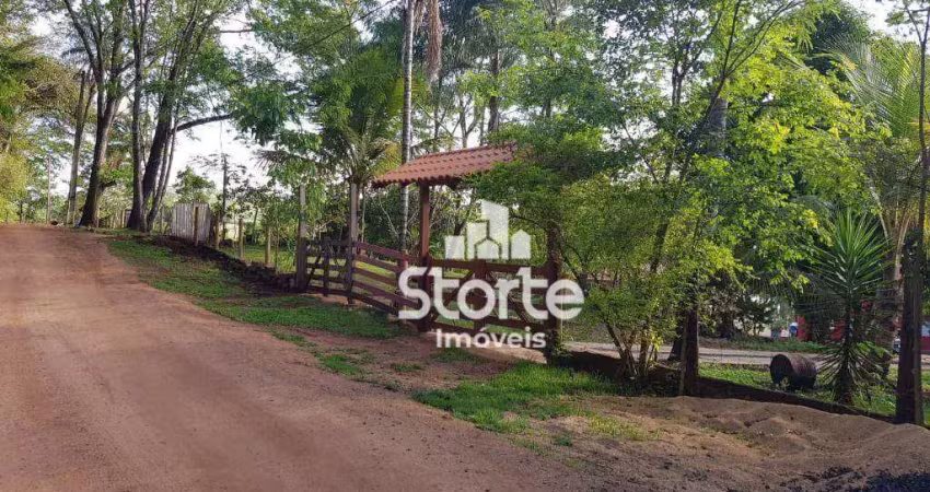 Rancho no barra do rio claro na beira d'água (rio araguari - represa de miranda) à venda, 2.700m² por r$ 600.000 - mg