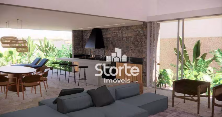 Sorado alto padrão com 4 suítes à venda, 367m² por r$ 4.200.000 - condomínio jardins gênova - uberlândia/mg