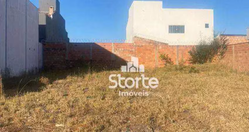 Terreno à venda, 250m² por r$ 190.000 - lago azul - uberlândia/mg