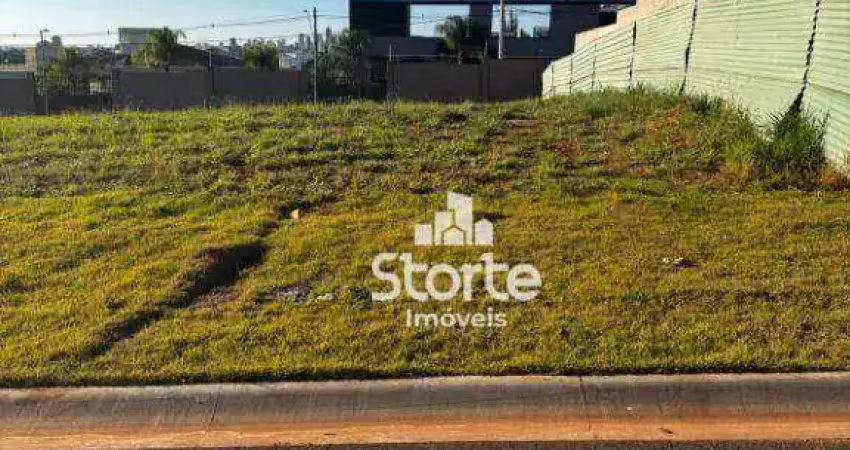 Terreno à venda, 397,31m² por r$ 740.000 - condomínio tamboré - uberlândia/mg