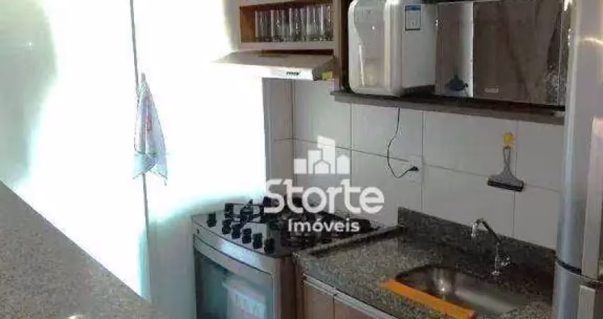 Apartamento com 2 dormitórios à venda, 50 m² por r$ 190.000,00 - shopping park - uberlândia/mg