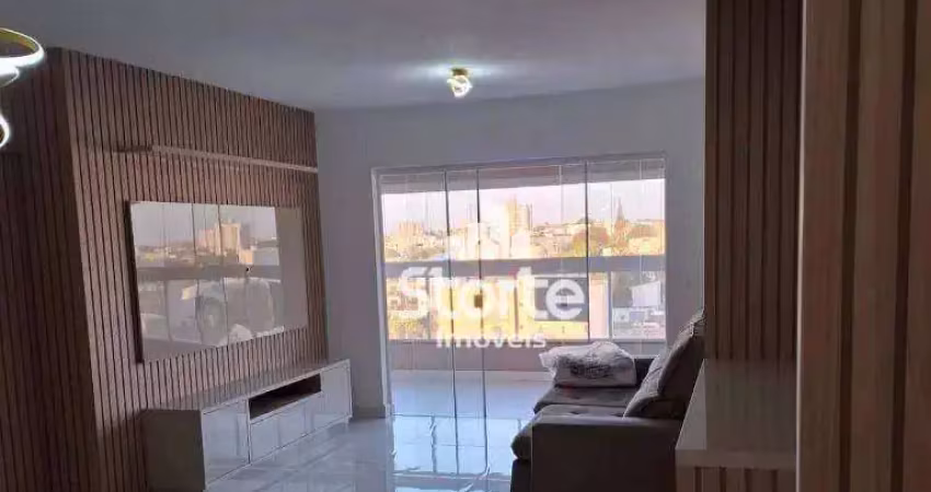 Apartamento com móveis planejados de 3/4 à venda, 113m² por r$ 980.000 - santa mônica - uberlândia/mg