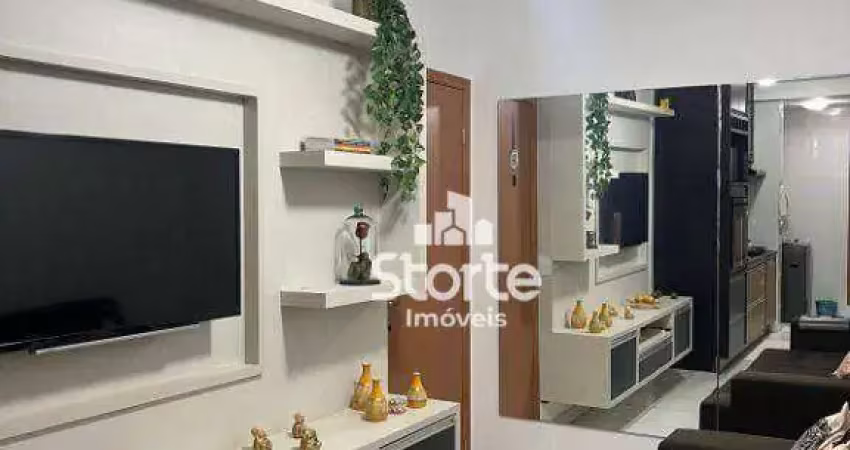 Apartamento todo planejado com 2/4 à venda, 53m² por r$ 250.000 - jardim europa - uberlândia/mg