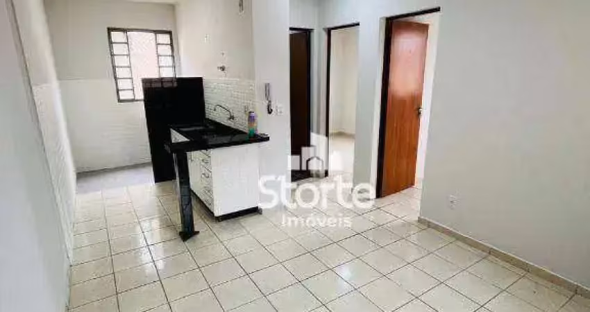 Apartamento com 2 dormitórios à venda, 49 m² por r$ 160.000,00 - laranjeiras - uberlândia/mg