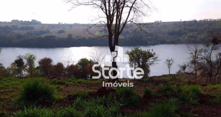 Rancho à beira da represa em condomínio fechado à venda por r$ 560.000 - condomínio lago verde - miranda - uberlândia/mg