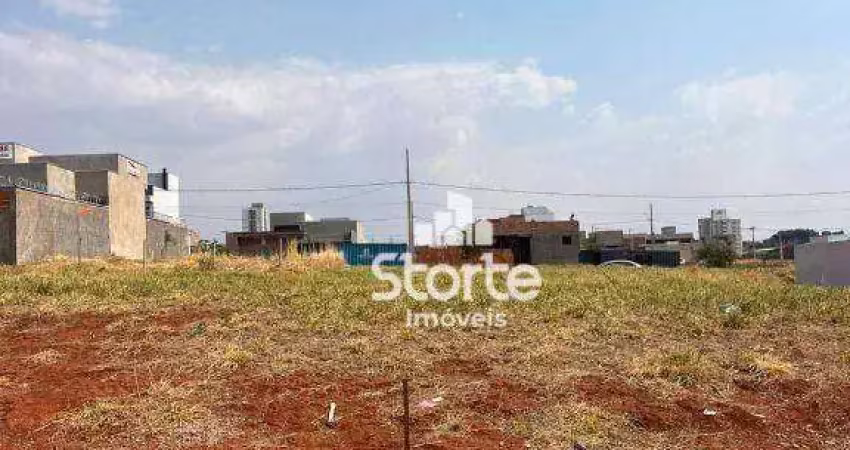 Terreno à venda, 250m² por r$ 220.000 - nascente do vale - uberlândia/mg