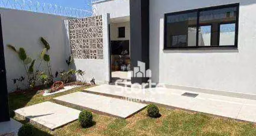Casa com 3 dormitórios à venda, 167 m² por r$ 890.000,00 - novo mundo - uberlândia/mg