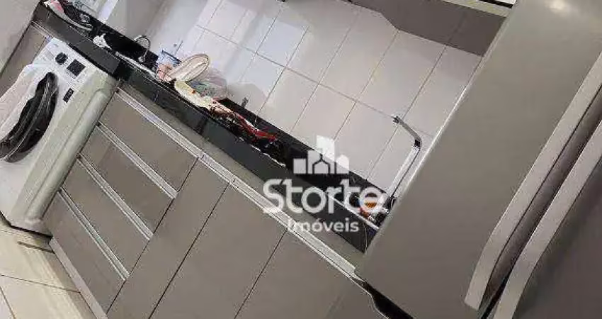 Apartamento com 2 dormitórios à venda, 46 m² por r$ 210.000,00 - jardim holanda - uberlândia/mg