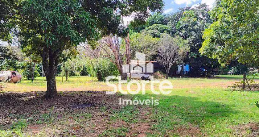 Chácara com 4 dormitórios à venda, 5.000m² por r$ 1.500.000 - chácara panorama - uberlândia/mg